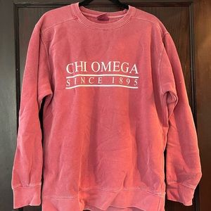 Chi Omega Comfort Colors Sweatshirt